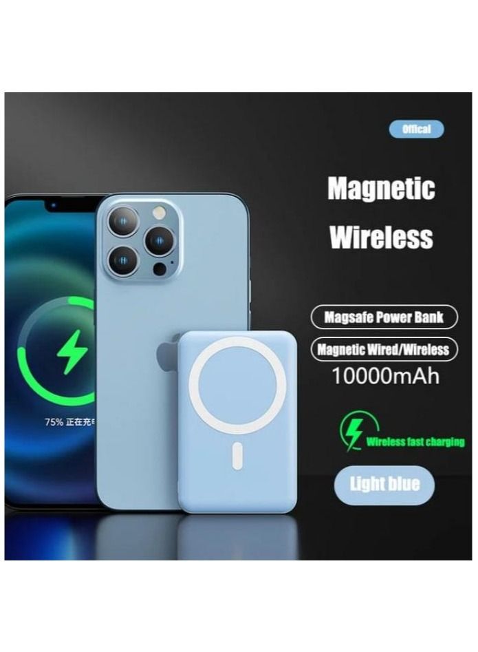 راكسوم باور بانك 10000 مللي أمبير في الساعة شاحن محمول باور بانك 10000 مللي أمبير في الساعة باور بانك LED بطارية خارجية للهاتف - Image 3