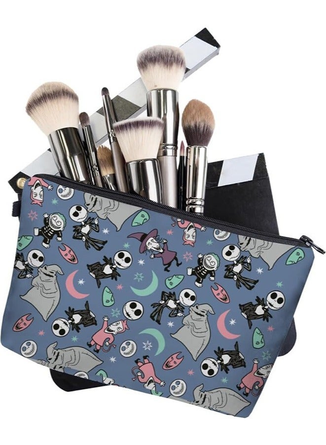 Lightweight Funny Case Travel Bag,Zipper Carry-On Bag,Cosmetic Bags for Women and Girls,Travel Makeup Bag Large Capacity Canvas Makeup Bag - Image 4