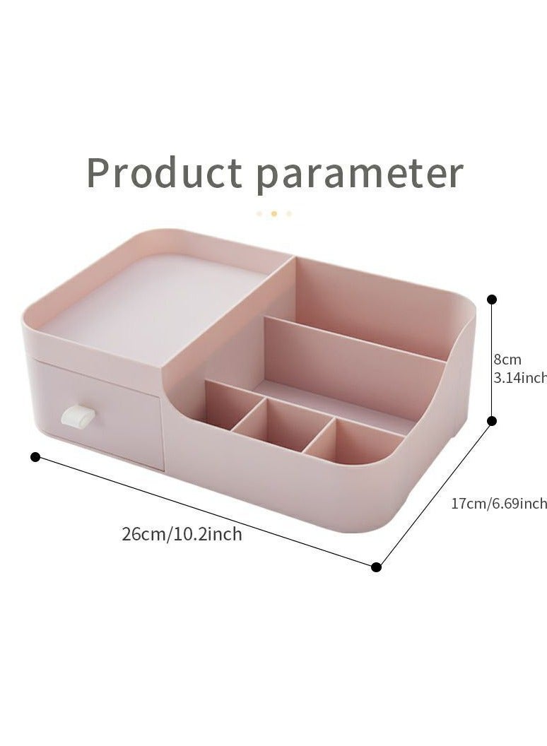 منظم بلاستيك للمنزل وديكور الطاولة، لمستحضرات التجميل وأحمر الشفاه وطلاء الأظافر والفرش والعناية بالبشرة والمنتجات والعطور - Image 4