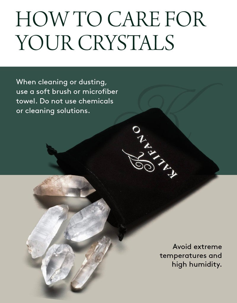 KALIFANO Quartz Points Bundle (500+ Carats) - Bulk High Energy Raw Lemurian Reiki Cuarzo Crystal Used for Clarity and Purpose - Information Card Included (Family Owned & Operated) - Image 5