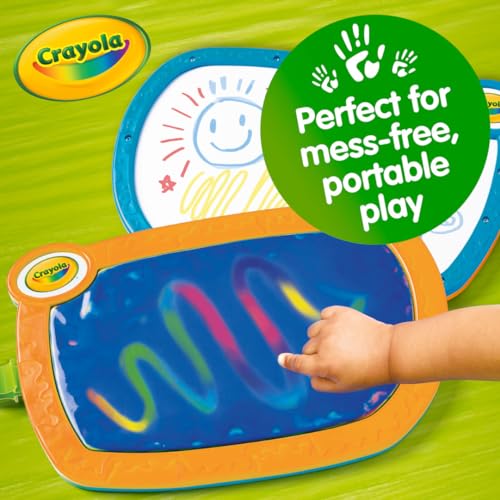 Crayola 2-in-1 Doodle Board for Toddlers, Squishy & Erasable Drawing Tablet, Educational Toddler Toy, Travel Activity, Sketching Pad, Gift for Kids - Image 4