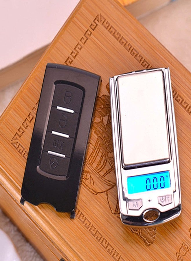 winvin 2 Pcs Set 0.01g-200g Mini Car Key LCD Digital Balance Weight Pocket Jewelry Diamond Food Scale for Precise Weighing - Image 2