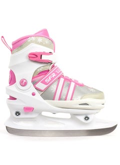 SFR SFR Nova Adjustable Ice Skates - White/Pink EU32-36 