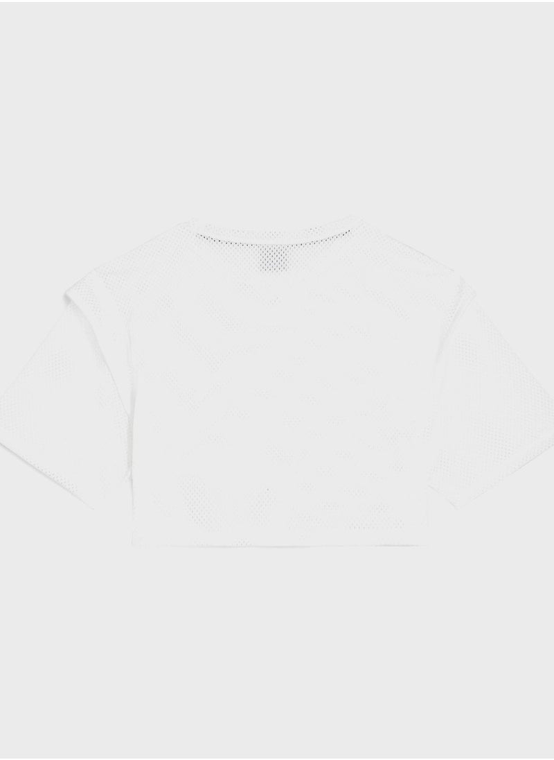 PUMA - Fit Move Mesh Crop T-Shirt - Image 1