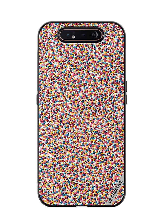 Protective Case Cover For Samsung Galaxy A80 Design Multicolour
