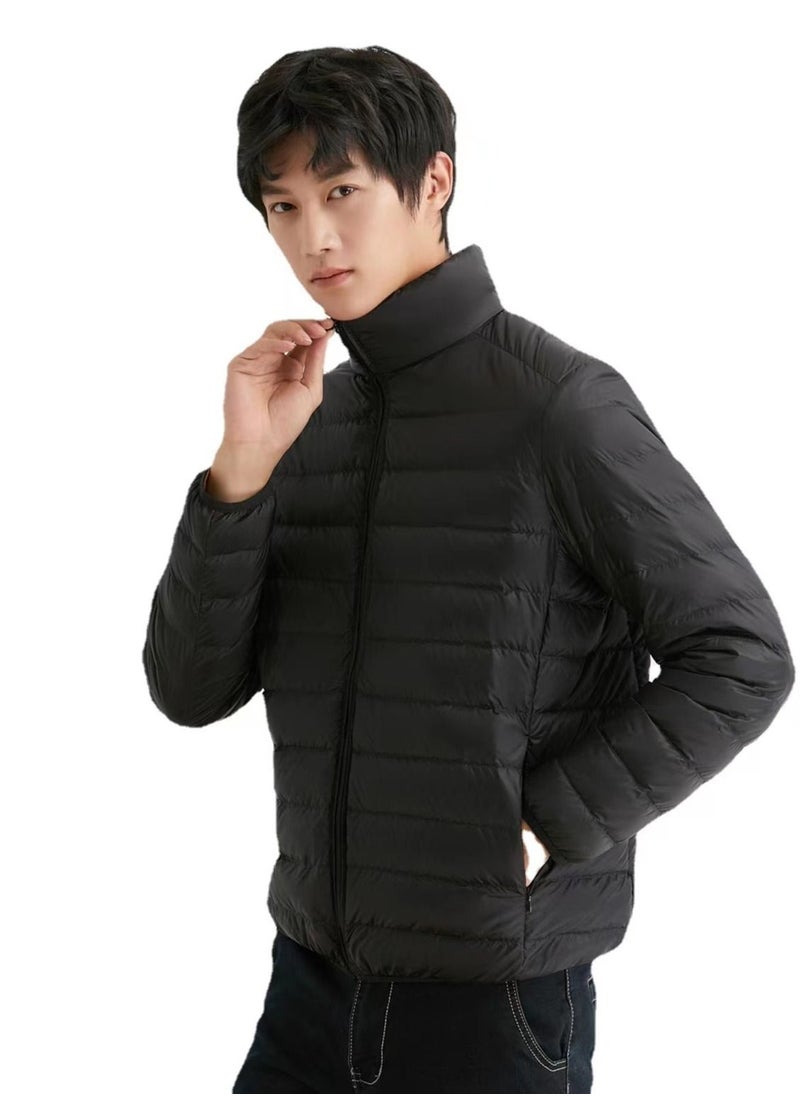 Loquat Fashionable Simple Men's Autumn Winter Light Down Jacket 