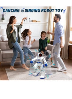 Excefore Interactive Smart Robot Toys, Remote Control Smart Gesture Sensing Educational Robot Toys, RC Gesture Remote Control Robot Programmable, Intelligent Robot Toys for Kids, for Birthday Gifts  - Image 2