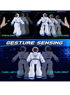 Excefore Interactive Smart Robot Toys, Remote Control Smart Gesture Sensing Educational Robot Toys, RC Gesture Remote Control Robot Programmable, Intelligent Robot Toys for Kids, for Birthday Gifts  - Image 4