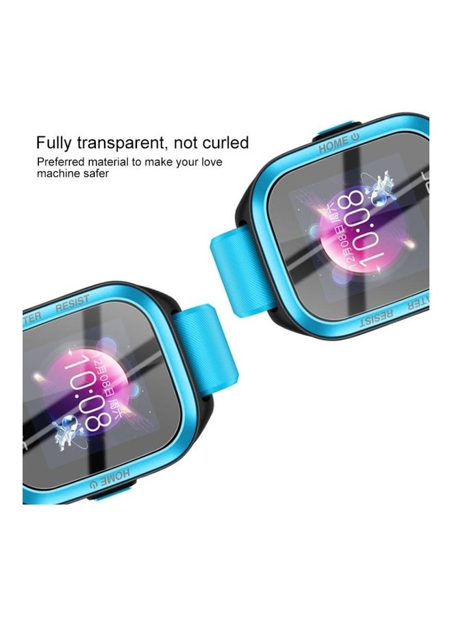 NIBEMINENT Full Screen Tempered Glass Film For Huawei Honour Little K2 Kids Watch Band Multicolour  - Image 4