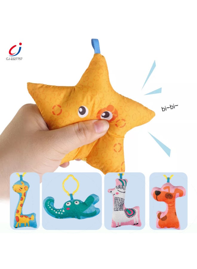 CJ New Baby Multi-functional Early Education Game Blanket Mat Fitness Rack Foot Piano Educational Toys - Image 2