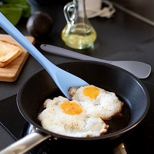 Armrouns Silicone Spatula Spoon 2-Pack, Rubber Spoonula set Heat Resistant, Seamless Non-Stick Scrapers for Baking Mixing. - Image 5