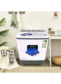 W.BOX Twin Tub Washing Machine - 7 kg - Top Load - White - WB9010L  - Image 4