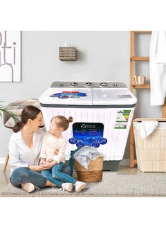 W.BOX Twin Tub Washing Machine - 7 kg - Top Load - White - WB9010L  - Image 5