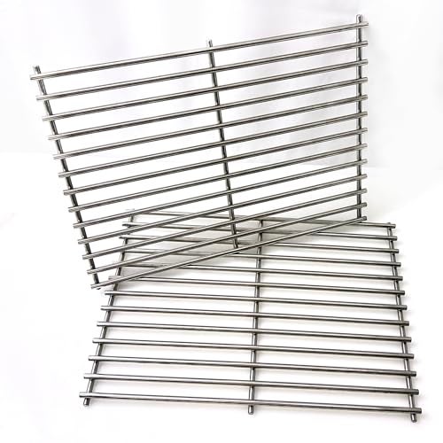 Direct store DS112 Solid Stainless Steel Cooking grids 2PK Replacement for Weber Spirit 200 Series and Genesis Silver A, Spirit E210, Spirit 500 (Side-Mounted Control) 7521 7523 9855, 15 x 11 1/4 Inch - Image 3