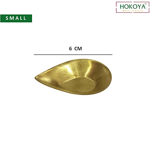 HOKOYA Pital Formal Diya Sets for Diwali / Dussehra / Evening Puja in Home / Mandir / Temple (Small, 108) - Image 3