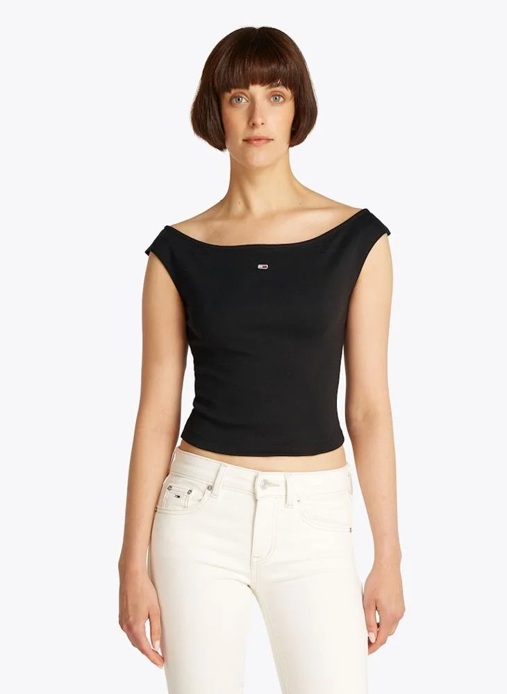 TOMMY JEANS Boat Neck Top