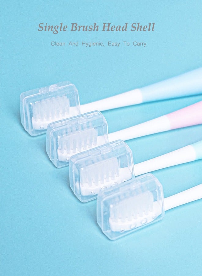 Kids Soft Toothbrush - Extra Soft Kids Toothbrush, Premium Anti-Cavity Kids Toothbrush Set, Extra Soft Bristles Help Remove Plaque And Stains, Gentle Cleansing, Suitable For Children 6 Years And Up, 6 Pack - Image 3