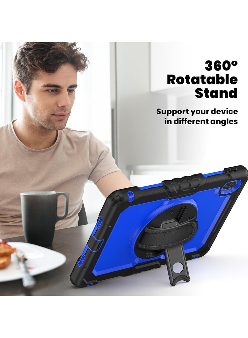 Huawei MatePad SE 11 (2024) 11-inch Protective Case 【Built-in Screen Protector】 360° Rotatable Stand Heavy-Duty Shockproof Case with Hand/Shoulder Strap - Image 5