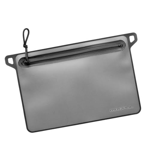 Magpul DAKA Waterproof Window Pouch Zippered Tactical Range Tool and Gear Bag Black Large - Image 1