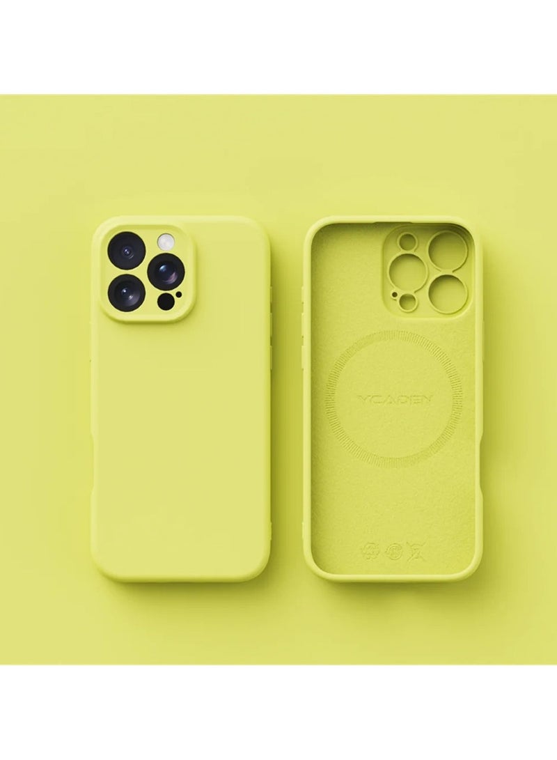 AROAQ Luxury Liquid Silicone Smooth Phone Case Compatible with MagSafe Wireless Charging for iPhone 16 Plus 15 14 13 12 Pro Max 11 X XR - Image 1