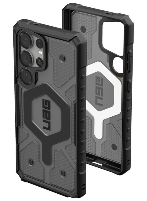 UAG Pathfinder Pro Clear [MagSafe] Samsung Galaxy S25 ULTRA Case Cover [18 Feet Drop tested]  Ash