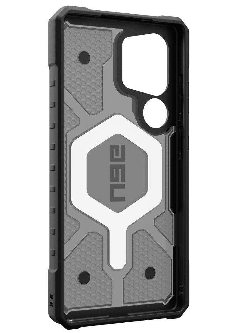 Urban Armor Gear - UAG Pathfinder Pro Clear [MagSafe] Samsung Galaxy S25 ULTRA Case Cover [18 Feet Drop tested]  Ash - Image 1