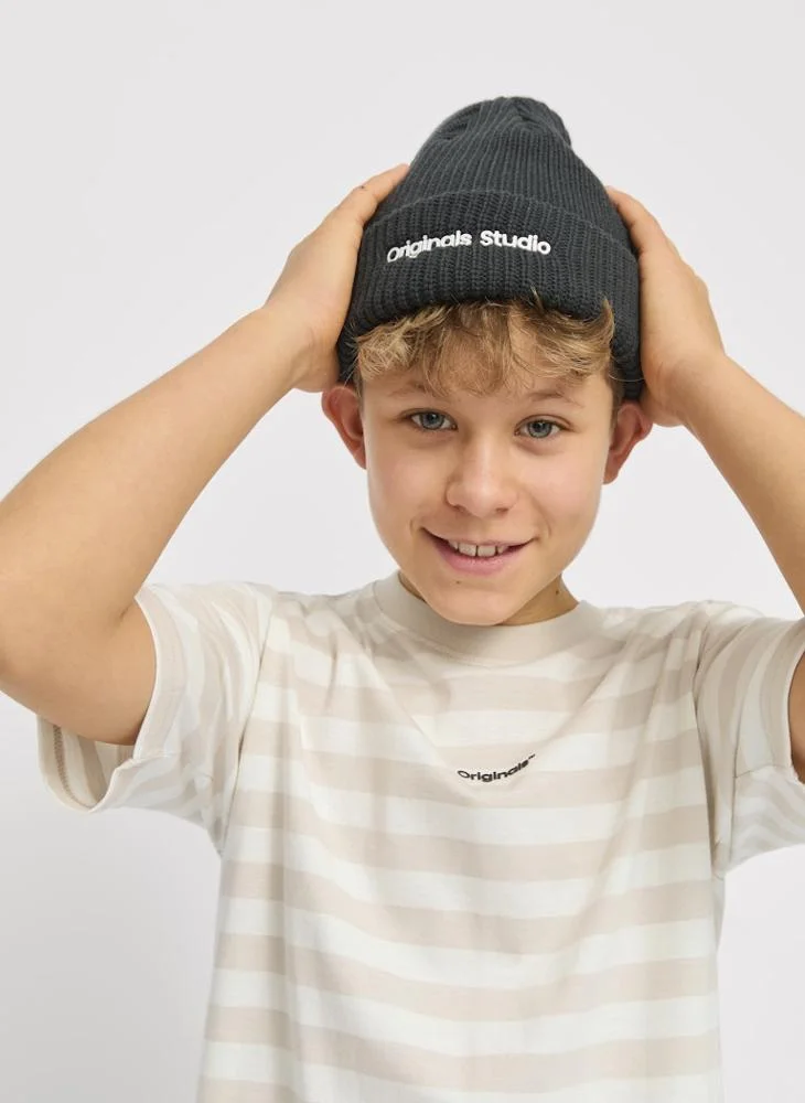 Jack & Jones Junior Kids Stripe Crew Neck T-Shirt