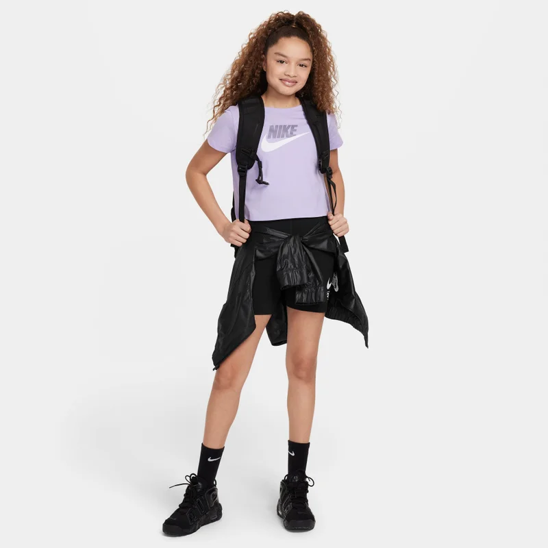 Nike Kids' Sportswear Cropped T-Shirt (Older Kids)