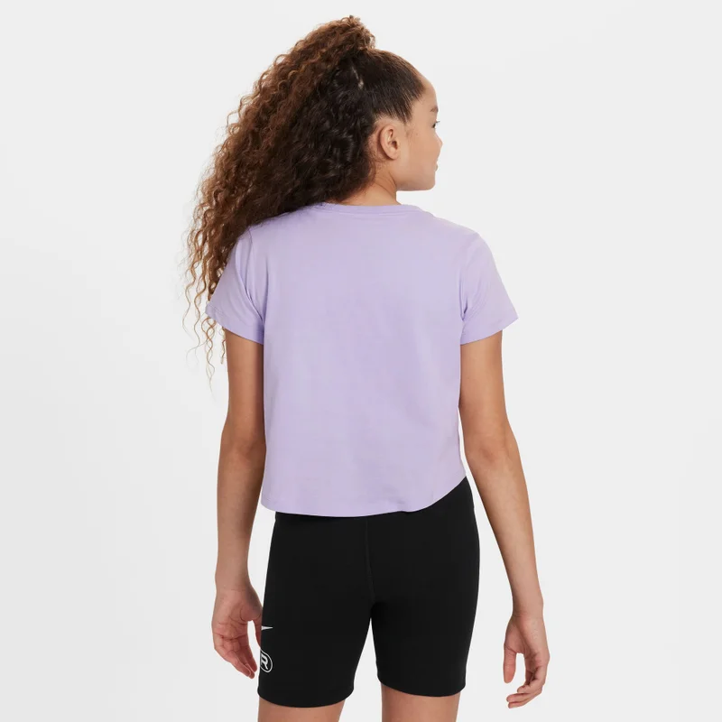 Nike Kids' Sportswear Cropped T-Shirt (Older Kids)