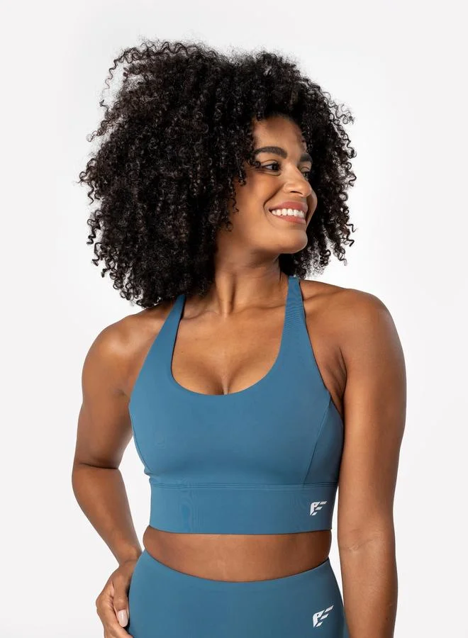 PALMFIT Palmfit Women Blue Evolve Seamless Active Sports Bra