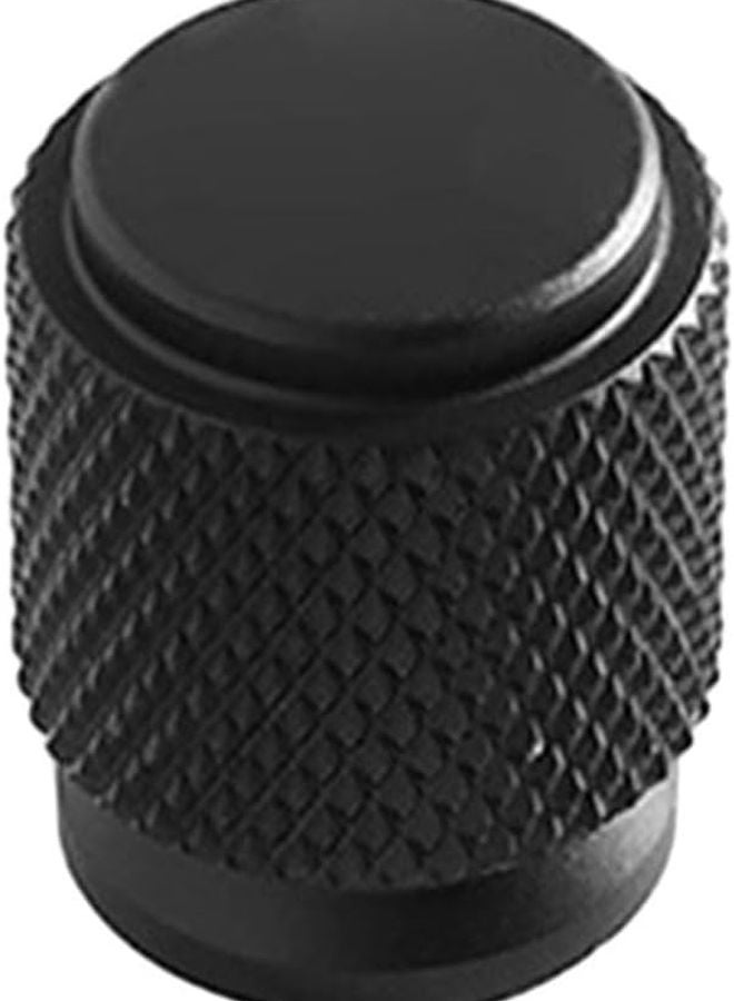 مقبض خزانة من الألومنيوم الأسود غير اللامع مُحزّز للمطبخ والخزائن والأدراج - Image 4