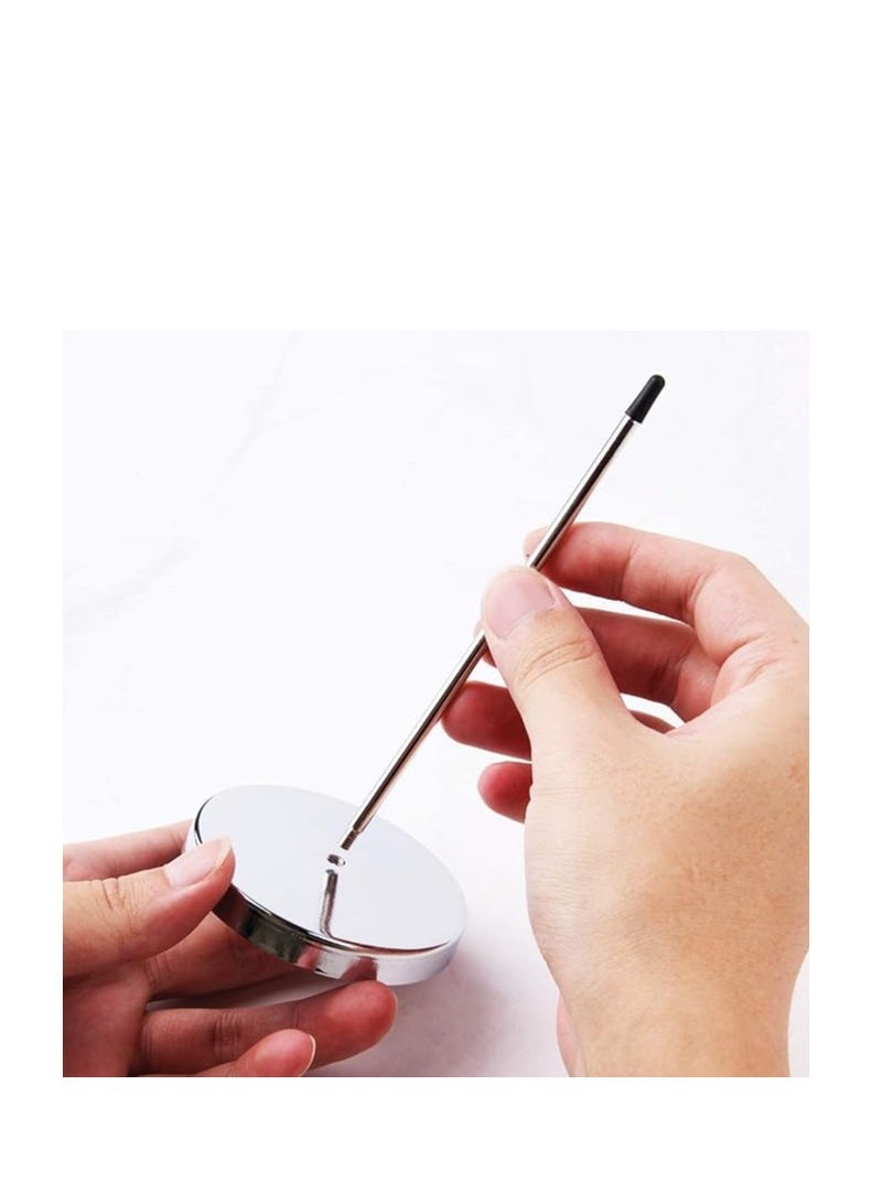 Terabyte عصا مستقيمة من الفولاذ المقاوم للصدأ 140 مم / 5.5 بوصة عبوة من 4 حامل إيصالات فواتير مسمار عصا مكتب 5.5 بوصة طويلة لحامل فواتير وعصا ملاحظات ورقية… - Image 4