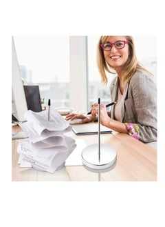 Terabyte Stainless Steel 140mm / 5.5inch Straight Rod Paper Pack of 4 Memo Receipt Holder Bill Fork Spike Stick Desk Straight Rod 5.5 Inch Long for Bill Fork Stick and Paper Memo Holder Spike…  - Image 5