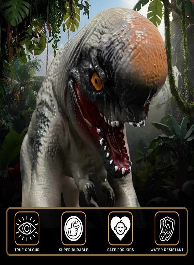 CRYA D Rex Toy Dinosaur Action Figure, Realistic Distortus Rex Toy Big Dinosaurs Toys for Kids, 16 CM D-Rex Toys for Play and Display, Jurassic Rebirth Dino Toys for Boys & Girl (D Rex) - Image 2