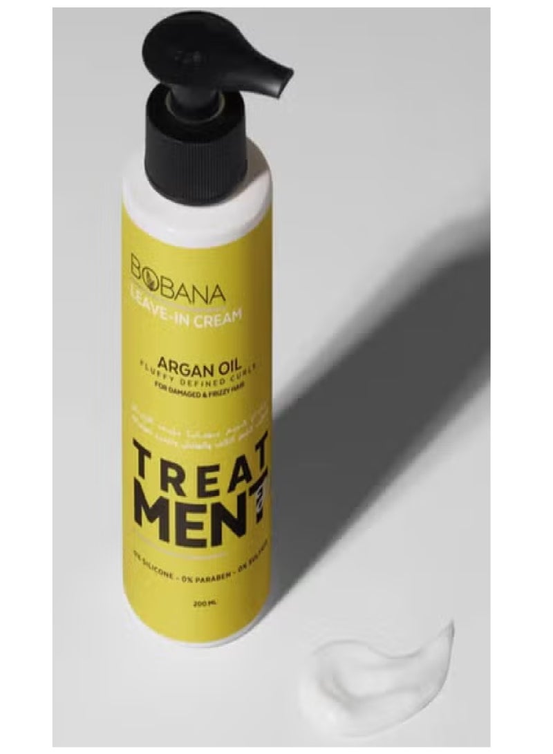 BOBANA Leave-in Cream Argan Oil 200 ml - Image 2