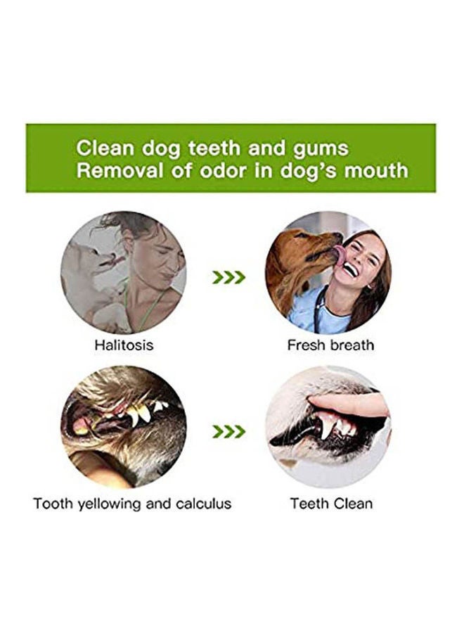 NIBEMINENT Dog Toothbrush Toy Brushing Stick Pet Molar For Puppy Tooth Healthcare Teeth Cleaning Chew Brush Green - Image 3