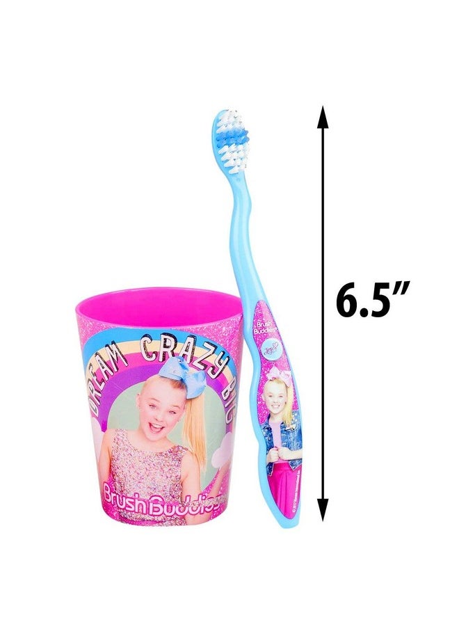 Baby Gear 4SGM JoJo Pink Toothbrush Set, Multi  - Image 4