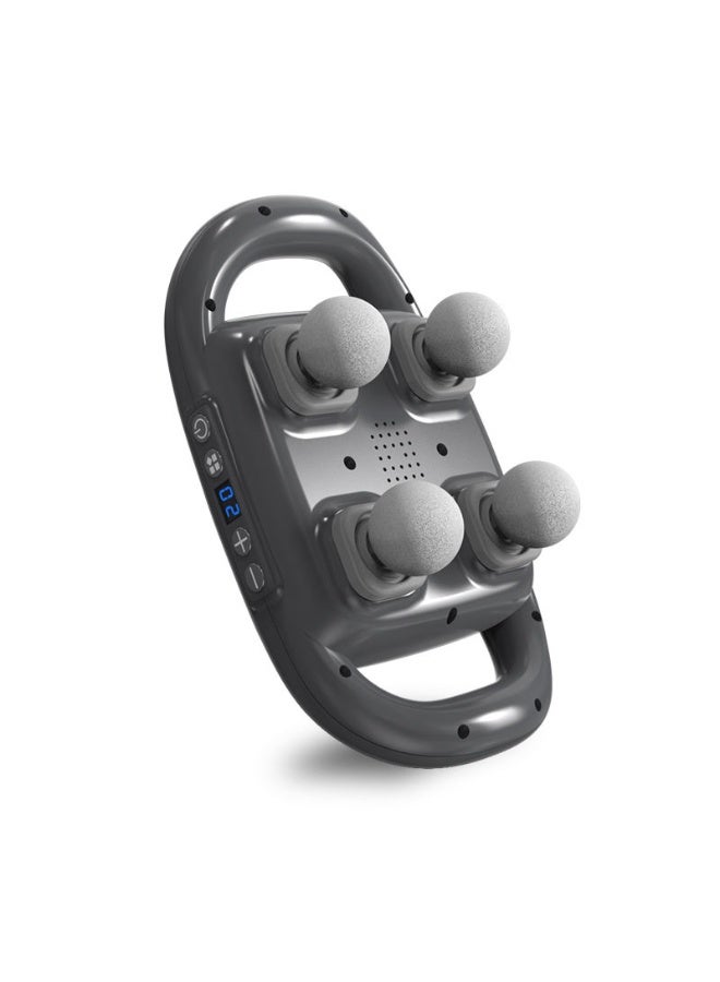 4-Head Massage Gun Deep Tissue, 6 Intensity, Replaceable Massager Heads and Plate, Electric Percussion Massage Gun Tool for Back, Shoulder, Neck, Muscle, Athletes - Image 1