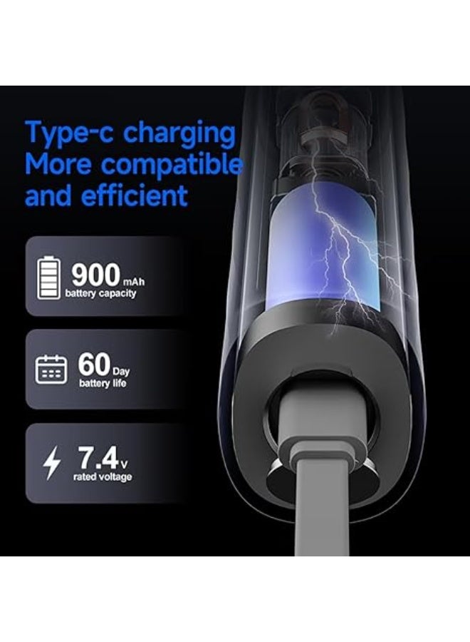 Reva X1 Sonic Electric Toothbrush with 4 Brush Heads for Adults - Sweeping & Vibrating, 5 Speed Modes, 60-Day Battery Life, IPX7 Waterproof, Rechargeable, 1-Year Warranty - Image 5