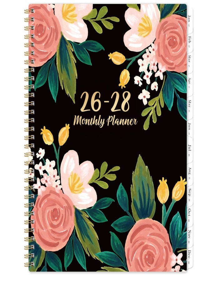Feteulo 2026-2028 Monthly Planner/Calendar - 2 Year Planner 2026-2028, Jul 2026 - Jun 2028, Monthly Calendar 2026-2028 with Two-Side Pocket, 9'' x 11'', Tabs, Sturdy Binding - Image 1