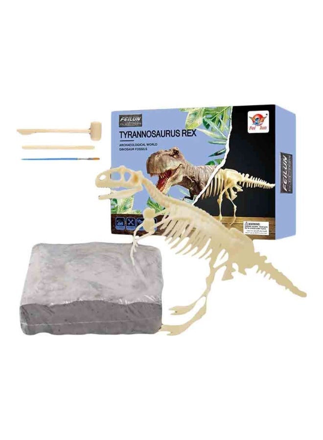 NIBEMINENT Tyrannosaurus Rex Dinosaur Archaeological Fossil Toy - Image 1