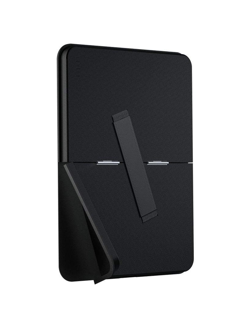 LEVELO Omni 4 In-1 iPad Case with Built-In Hand-Grip for iPad Air 11"/10.9" 2024/2022 / Strong Magnetic Hold / Pen Slot Holder / Card Holder - Black  - Image 4