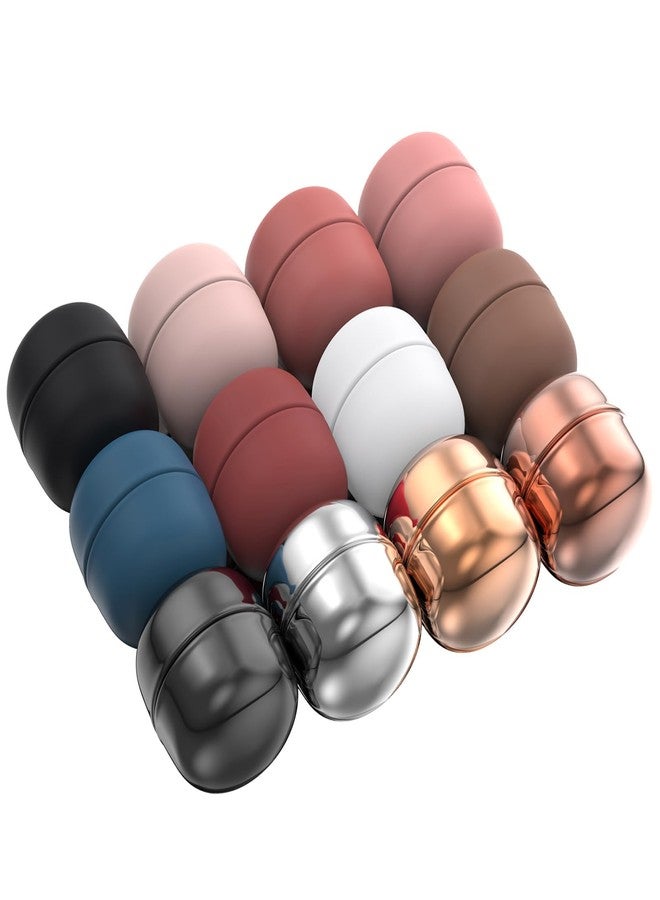 MKCYD 12 Pairs Hijab Magnets Pinless Hijab Pins,No Snag Multi Use Strong Magnetic Hijab Pins for Women Clothes Shirts Scarves (B) - Image 1