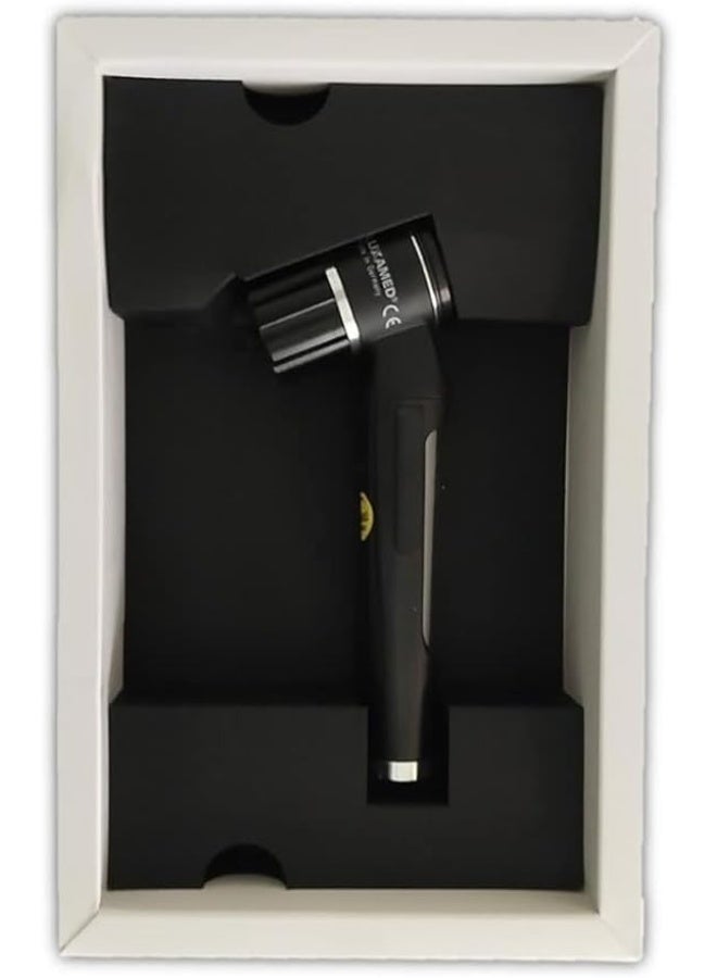 LUXAMED LuxaScope Dermatoscope CCT LED 2.5V White | Dual Color Temperature LED | 10X Magnification | Pocket Size | Battery Operated | Professional Examination Device - Image 4