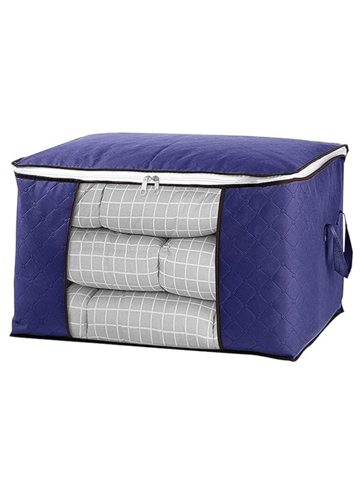 Storage clothes bag (short, dark blue)  - Image 1