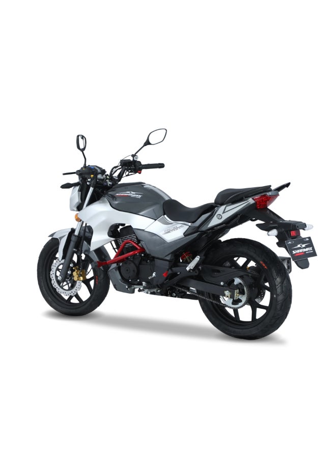 SHARMAX 149cc Street Motorcycle for Daily Commuting – Air-Cooled Single Cylinder, 12 HP, 5-Speed Manual, Disc Brakes, Lightweight City Bike - Image 3