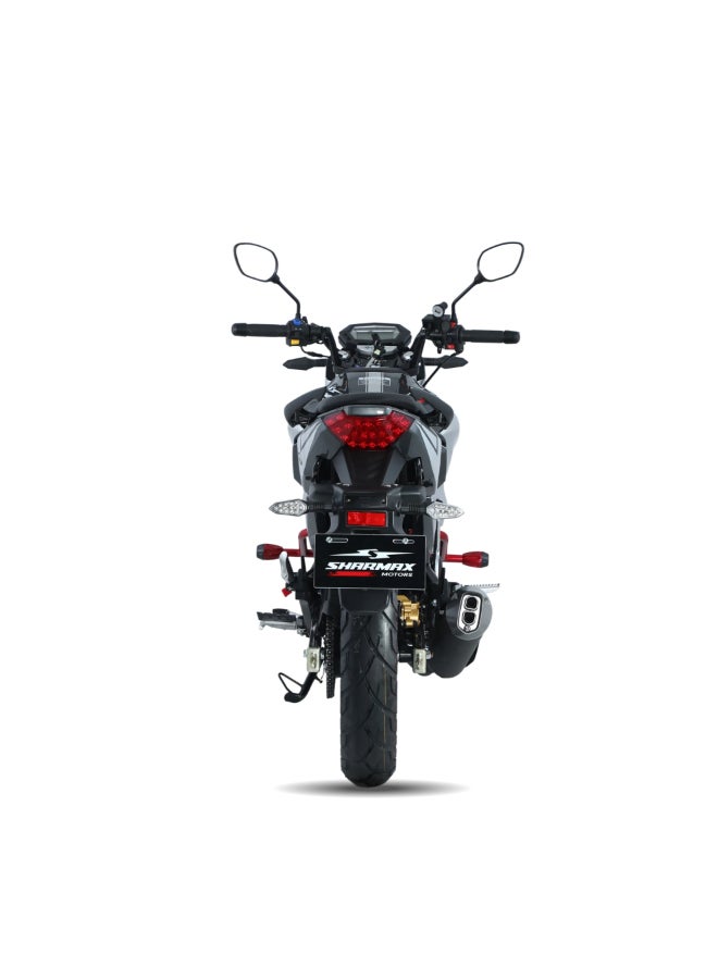 SHARMAX 149cc Street Motorcycle for Daily Commuting – Air-Cooled Single Cylinder, 12 HP, 5-Speed Manual, Disc Brakes, Lightweight City Bike - Image 5