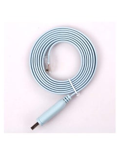 LEDIN USB 2.0 to RJ45 Console Cable Essential Accesory for Routers/Switches in Laptops - Blue  - Image 2