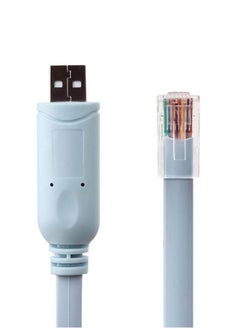 LEDIN USB 2.0 to RJ45 Console Cable Essential Accesory for Routers/Switches in Laptops - Blue  - Image 4