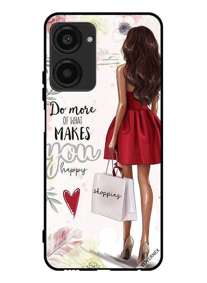 Covernex Protective Case Cover For Realme 10 Pro Do More Of What Makes You Happy - Image 1